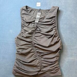 Garage Brand Ruched Top Size P/S